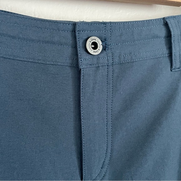 Kuhl Free Flex Cargo Shorts Women’s 10” Rainstorm Blue Size 18W - Picture 5 of 16